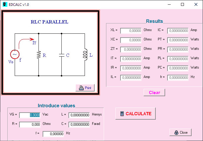 Download Edcalc Electrical And Electronic Circuits Calculator - Xtronic