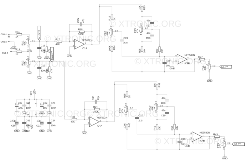 Tda7294 2.1 Tda7293 2.1 Power Amplifier Circuit Pre Amplifier