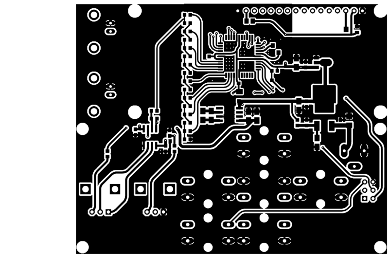 Pcb Bottom Printed Circuit Board Dds Signal Generator