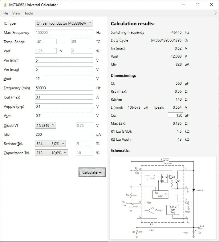 Download Mc34063 Universal Calculator
