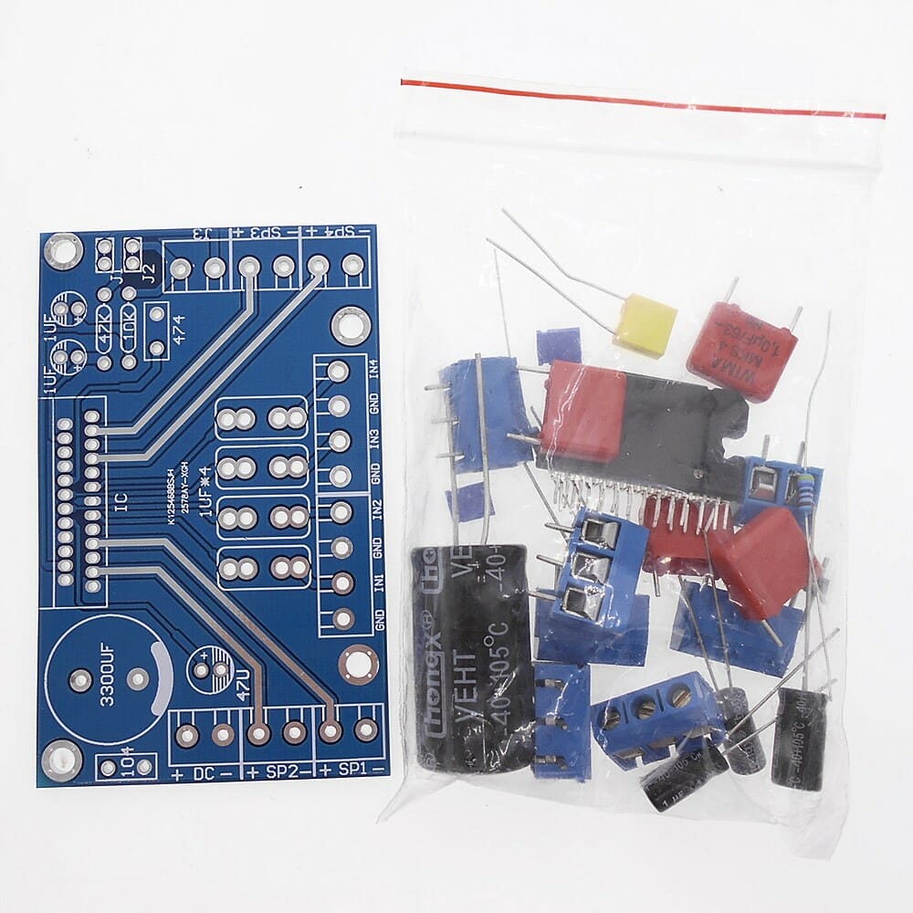 Audio Power Amplifier Circuit With TDA7388 Or TDA7850 - Xtronic