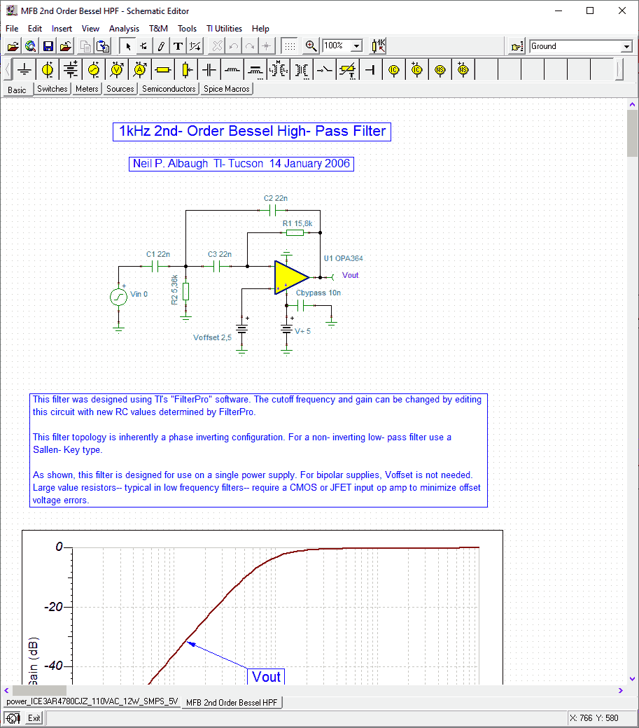 Download Tina-TI Circuit Simulator - Xtronic