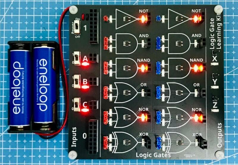 Logic Gate Learning Kit circuit