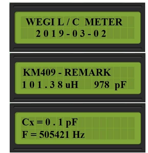 Lc Meter Display 11 Lc Meter Capacitor, Circuits, Inductor, Lc Meter, Measure, Microcontroller, Tester, Transistor Tester Lc Meter Circuit Km409 With Atmega