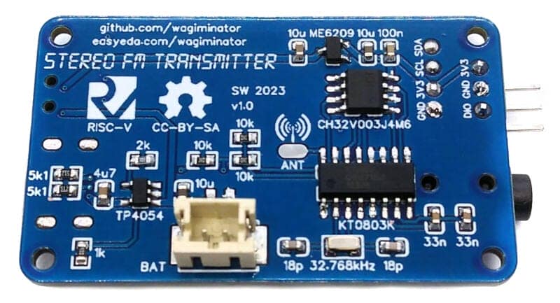Kt0803 Digital Stereo Fm Transmitter Circuit 2