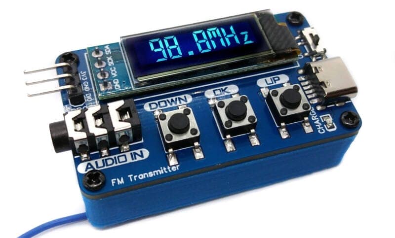KT0803 Digital Stereo FM Transmitter circuit