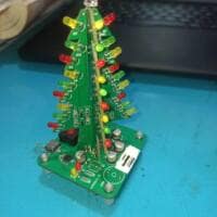 Circuit Electronic Christmas Tree Diy With Led