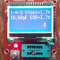 Circuit Transistor Tester M328 Capacitor Test