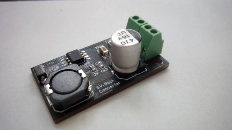 MC34063 5V Buck Converter SMD board