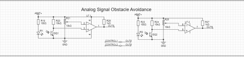 Circuit Tracking And Obstacle Avoidance Car