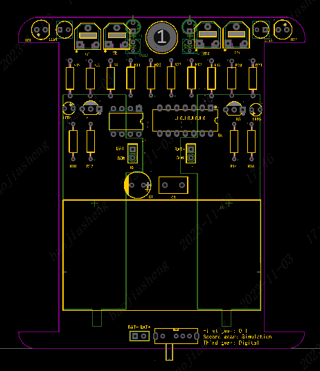 Circuit Tracking And Obstacle Avoidance Car Pcb