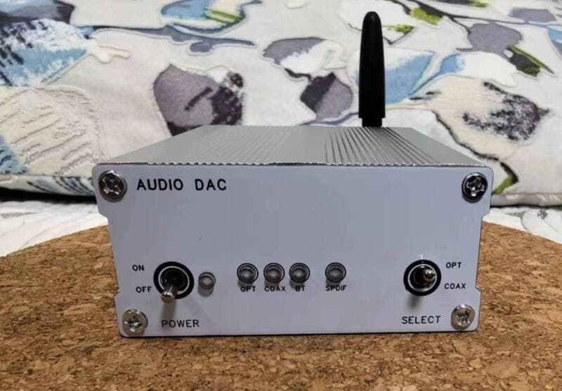 AK4490 AK4118 QCC3034 Fiber coaxial Bluetooth audio DAC