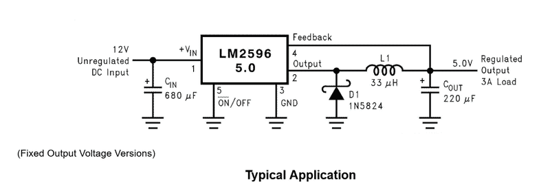 Lm2596 Power Converter 150 Khz Lm2596 Lm2596 Auxiliary Power Supply 3.3V 5V 12V Adj Voltage 2 Circuits, Dc Dc, Lm2596, Lm317, Lm317 Circuit, Power Supply, Voltage Converter Lm2596 Power Converter 150-Khz