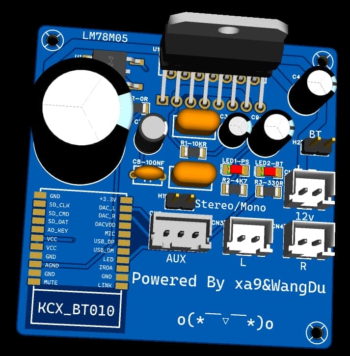 Tda7379 Power Amplifier Kcx Bt Emitter Bt010 Pcb 3D Tda7379 Tda7379 Power Amplifier + Kcx_Bt_Emitter Bt010 3 Amplifier, Amplifier Tda, Audio, Bluetooth, Power Amplifier, Power Amplifier Circuit, Tda7377 Amplifier, Tda7377 Amplifier Circuits, Tda7377 Bluetooth 2 Channel, Tda7377 Pcb, Tda7377 Pdf, Tda7379 Tda7379 Power Amplifier + Kcx_Bt_Emitter Bt010 Pcb 3D