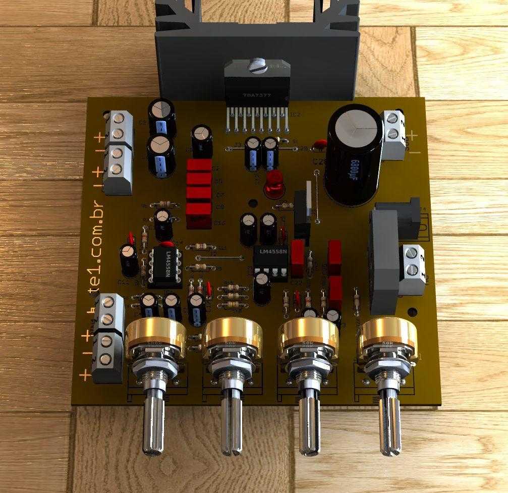 TDA7377-2.1-audio-power-amplifier - Xtronic.org